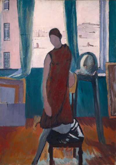 I studion, 1929 av Konstantin Nikolayevich Istomin