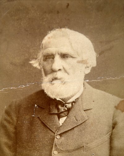 Ivan Turgenev, rysk författare, 1870 av Konstantin Schapiro