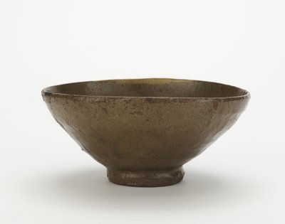 Skål, sent 1300-tidigt 1400-tal (stengods med trä-aska glasyr) av Korean School