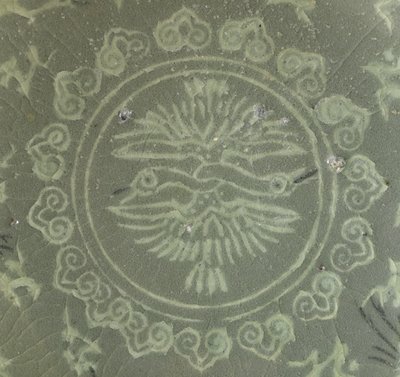 Skål med tranor och moln, c.1150-1200 av Korean School