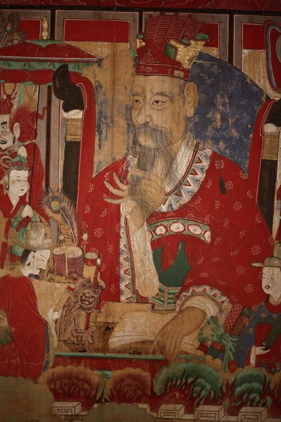 Byeonseong, den sjette konge af helvede (detaljer), 1798 swed av Korean School
