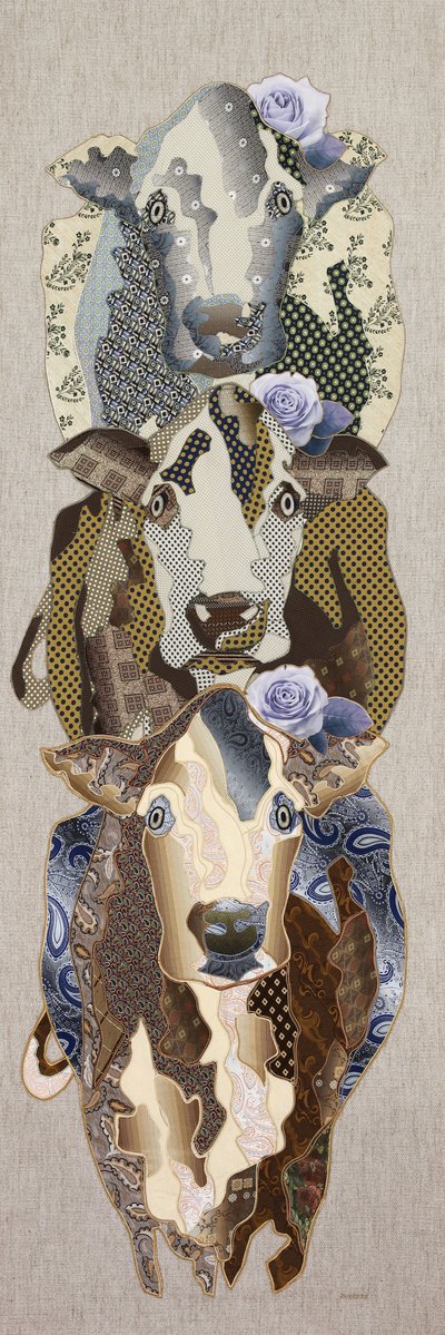 Blommig ko-collage av Kostyantin Malginov