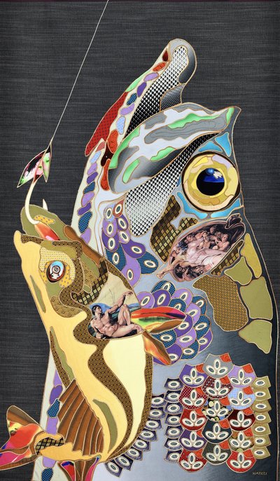 En surrealistisk fiskedröm av Kostyantin Malginov