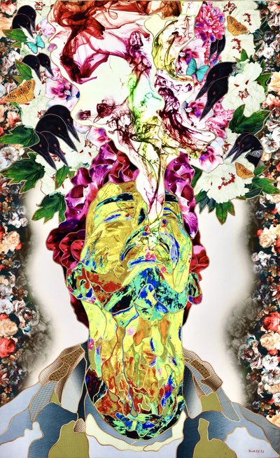 Ett surrealistiskt blommande sinne av Kostyantin Malginov