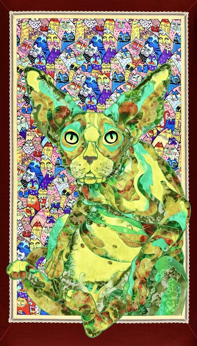 En livfull sphynxkatt av Kostyantin Malginov
