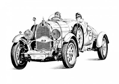 Klassiska racerförare av Kulik