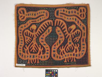 Skjortapanel (Mola) (foto) av Kuna Indian Culture