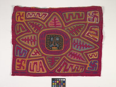 Skjortapanel (Mola) (foto) av Kuna Indian Culture