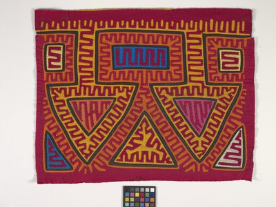 Skjortapanel (Mola) (foto) av Kuna Indian Culture