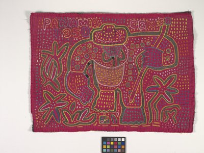 Skjortapanel (Mola) (foto) av Kuna Indian Culture