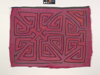 Skjortapanel (Mola) (foto) av Kuna Indian Culture