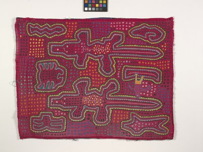 Skjortapanel (Mola) (foto) av Kuna Indian Culture