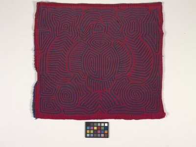 Skjortapanel (Mola) (foto) av Kuna Indian Culture