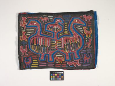 シャツパネル（モラ）（写真）スウェーデン av Kuna Indian Culture