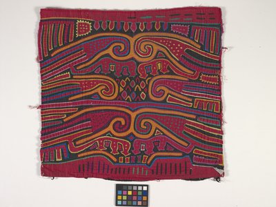 Skjortapanel (Mola) (foto) av Kuna Indian Culture