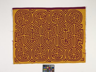 Skjortapanel (Mola) (foto) av Kuna Indian Culture