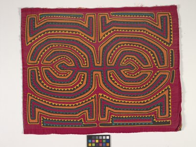 Skjortapanel (Mola) (foto) av Kuna Indian Culture