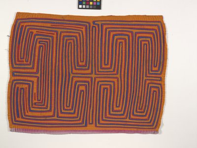 Skjortapanel (Mola) (foto) av Kuna Indian Culture