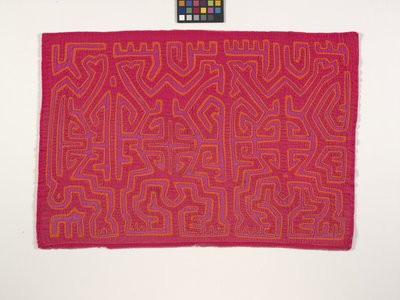 Skjortapanel (Mola) (foto) av Kuna Indian Culture