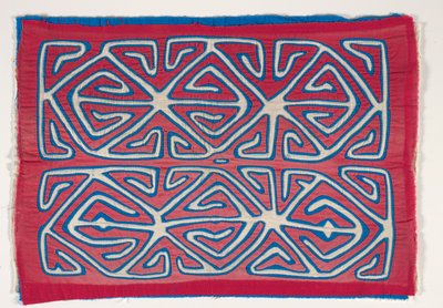 Skjortpanel (mola), ca 1950 (applicerad bomull) av Kuna Indian Culture