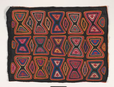 Skjorta panel (mola) (applicerad bomull) av Kuna Indian Culture