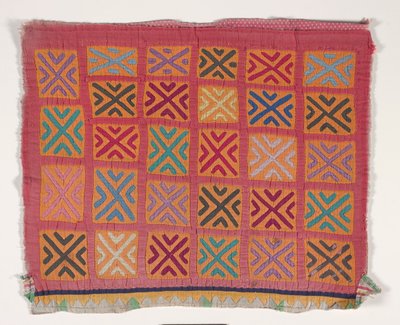 Skjorta panel (mola) (applicerad bomull) av Kuna Indian Culture