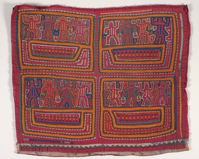 シャツパネル（モラ）（アップリケ綿）スウェーデン av Kuna Indian Culture