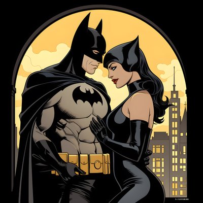 Batman och Catwoman 3 av Kurt Heppke