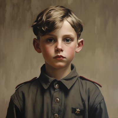 Tysk pojke 3 av Kurt Heppke