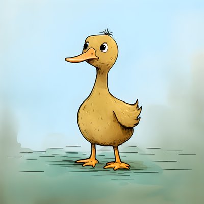 Anka på fält 2 av Kurt Heppke