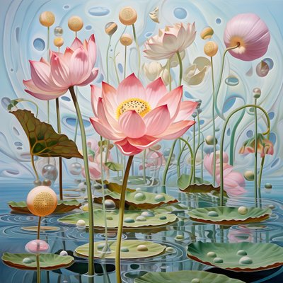 Lotusblumensamenschoten 1 av Kurt Heppke