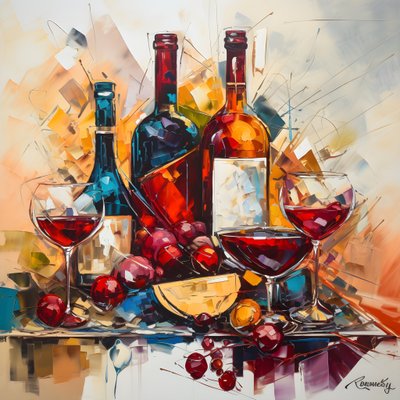 Wein 4 av Kurt Heppke
