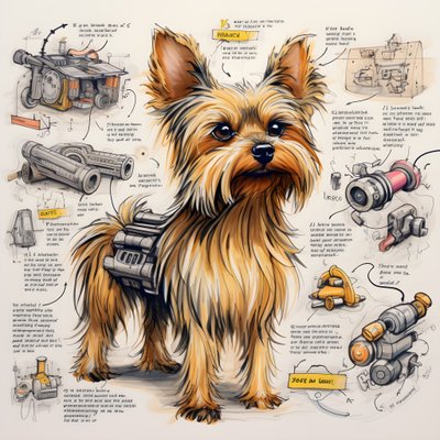 en förklaring till en mekanisk Yorkie-hund 3 av Kurt Heppke