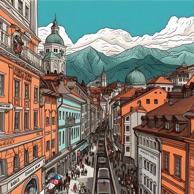 Innsbruck, tecknad film 4 av Kurt Heppke