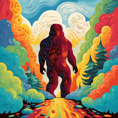 bisarr big foot 4 av Kurt Heppke