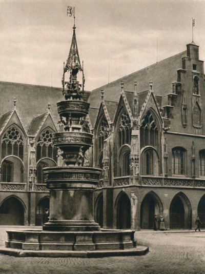 Braunschweig, Rådhuset i den gamla staden, 1931 av Kurt Hielscher