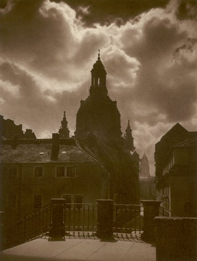 Dresden, Frauenkirche (s/v foto) av Kurt Hielscher