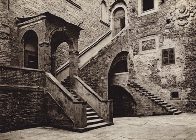 Italien: Cortona, Palazzo Pretorio (s/v foto) av Kurt Hielscher