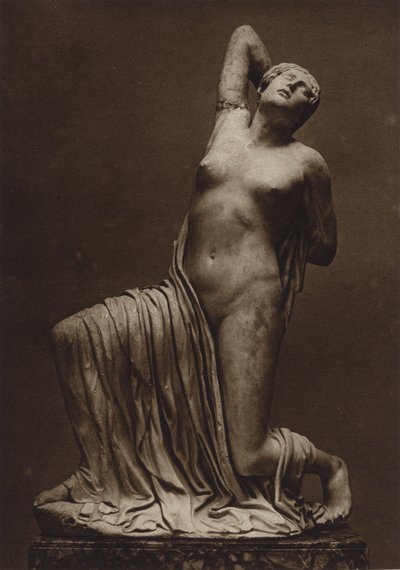 Rom: Nationalmuseet, Niobide (s/v foto) av Kurt Hielscher