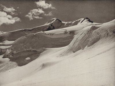 Wildspitze från väster (s/v foto) av Kurt Hielscher