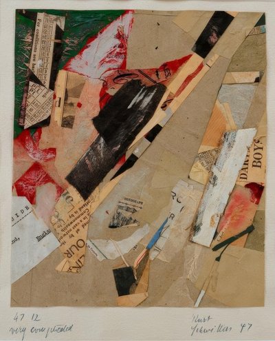 47 12 mycket komplicerat av Kurt Schwitters