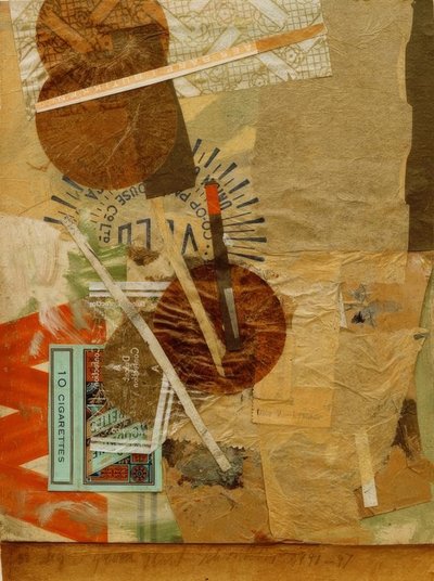 För Higu (Merzzeichnung) av Kurt Schwitters