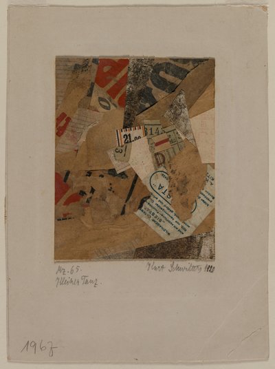 Liten dans av Kurt Schwitters