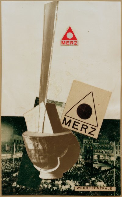 MERZ REKLAMECENTER av Kurt Schwitters