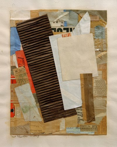 Namnlös (6 D) av Kurt Schwitters