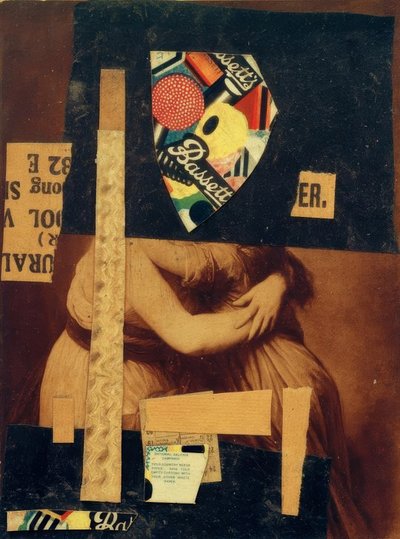 Namnlös (Bassett) av Kurt Schwitters