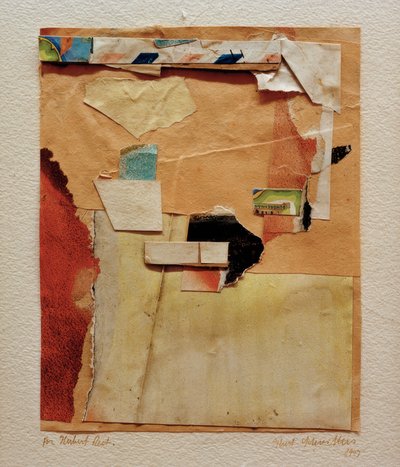 Ohne Titel (för Herbert Read) av Kurt Schwitters