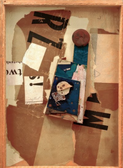 Namnlös (Merz) av Kurt Schwitters