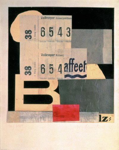 Okänd bild av Kurt Schwitters