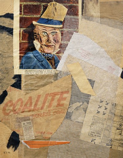 TOALETT. Fält, av Kurt Schwitters